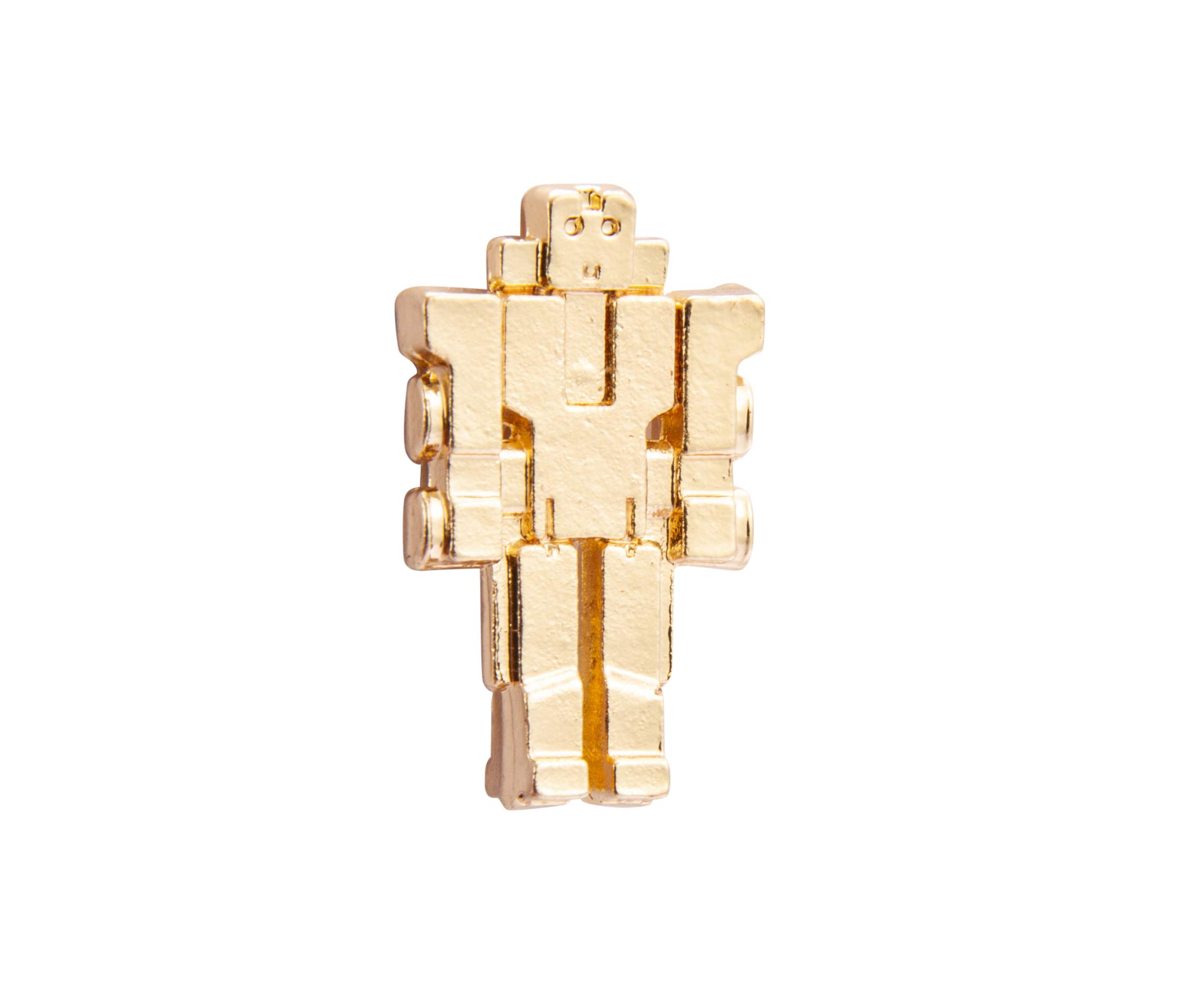 Brooch Lapel Pin for Men Golden Reto Robot Lapel Pin Badge Coat Suit Jacket Wedding Gift Party Shirt Collar Accessories Brooch