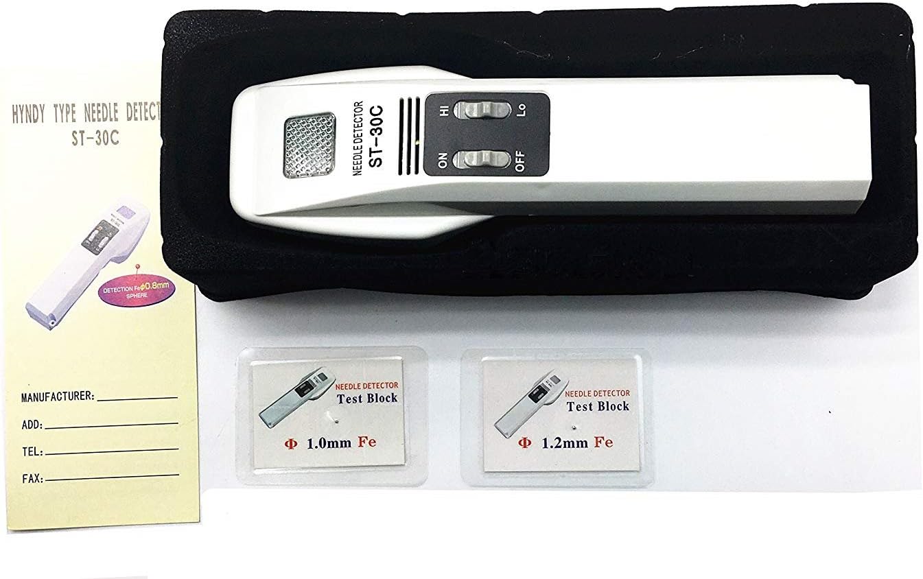hanchen instrumento st-30 C soporte de alta sensibilidad Detector de metal sonda hierro instrumento detector de aguja: Amazon.es: Jardín