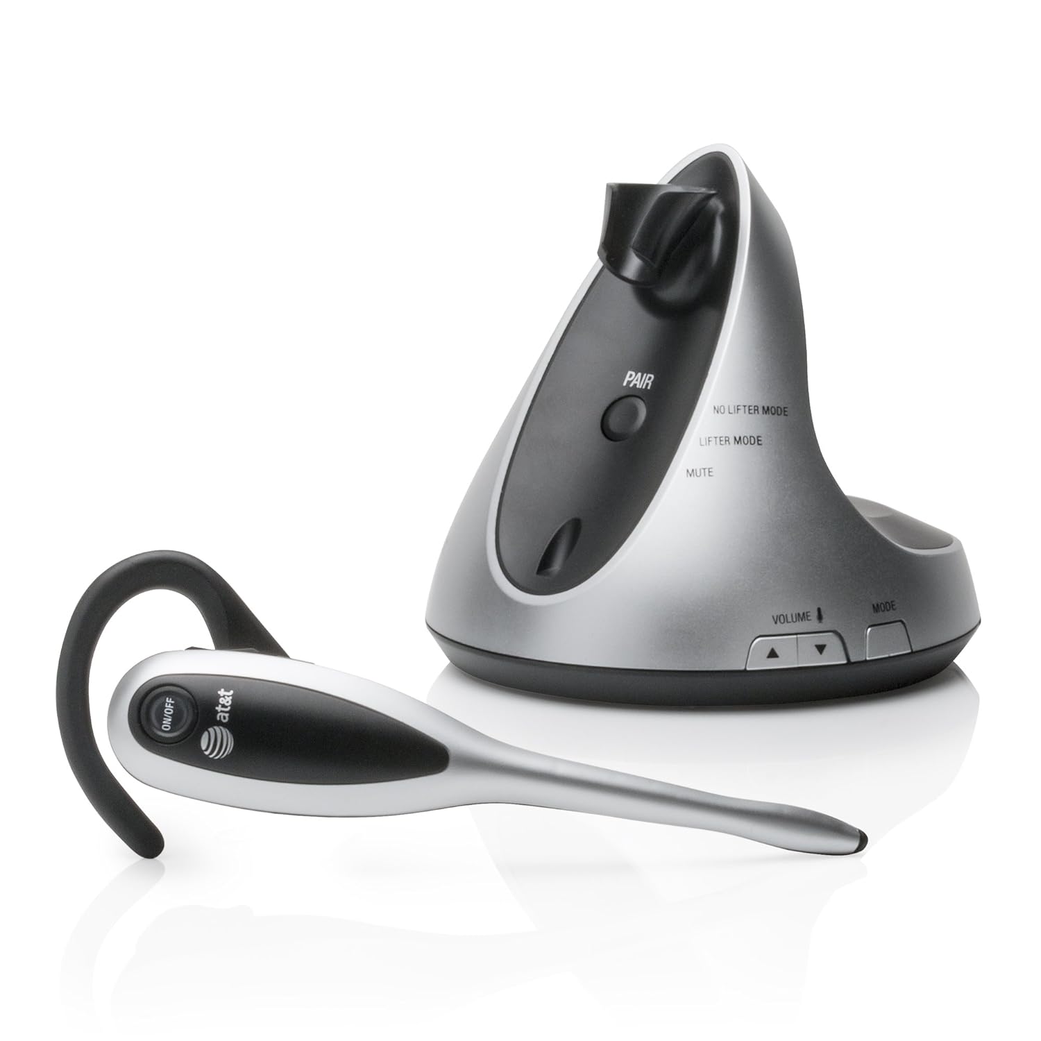 Amazon.com : AT&T TL7600 Accessory Headset only for TL7610, TL7611,  SB67138, and other models, Silver/Black : Cordless Telephones : Electronics