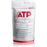 BulkStimulants Pure ATP Adenosine Triphosphate Powder - Increase Energy, Endurance, Strength, Recovery & Muscle Pump, Faster Than Creatine HMB & Nitric Oxide, Natural Pre Workout Supplement - 20 Grams