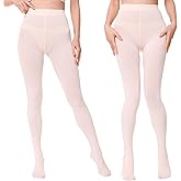 EVERSWE 2 Pairs Pack Women's Opaque Tights
