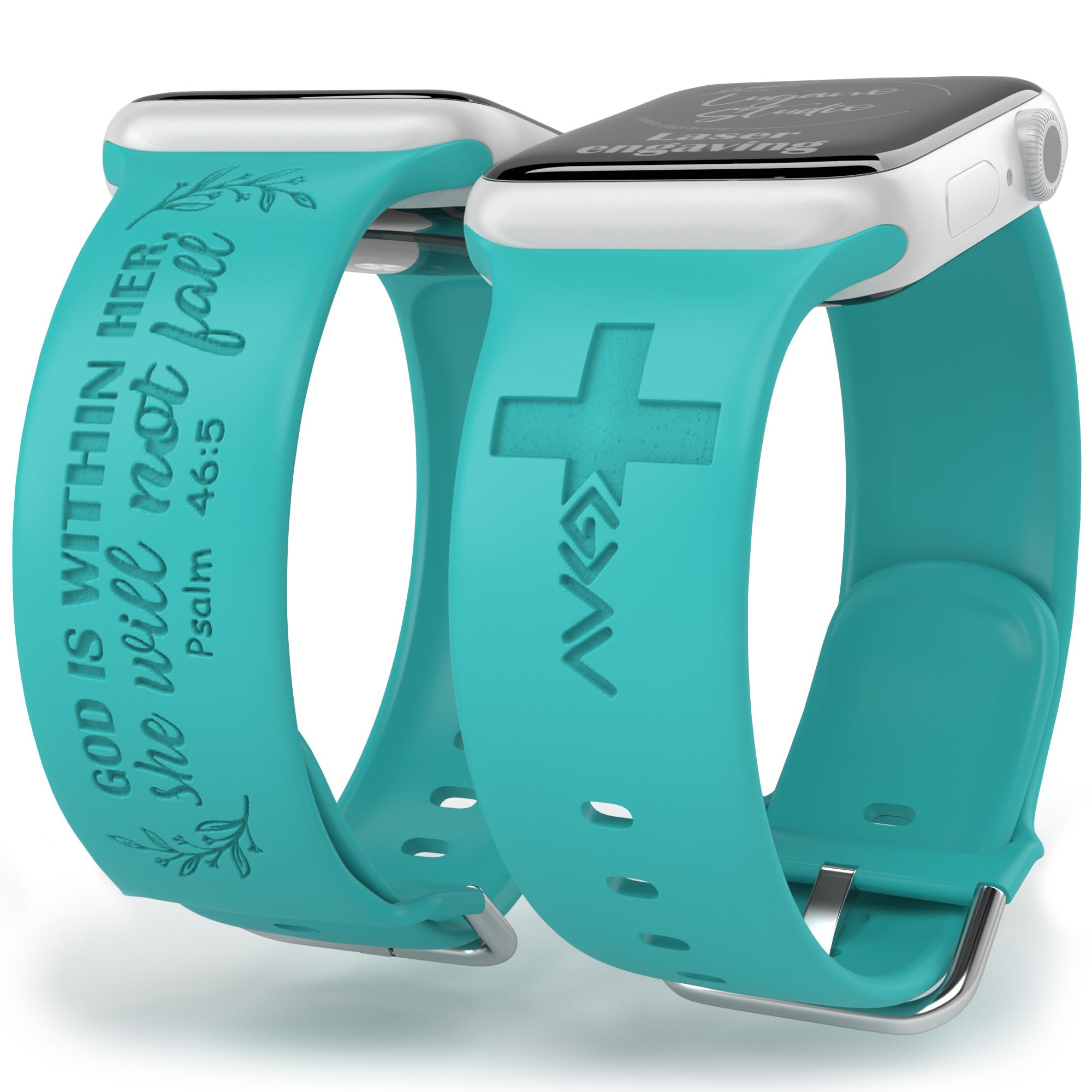 God is Within Her Watch Band compatible with Apple