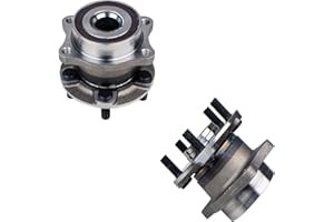 KUSATEC 512401 2pcs Rear Wheel Bearing and Hub Assembly Compatible with Scion FR-S, Subaru BRZ, Subaru Forester Legacy Outback WRX, 5 Lug