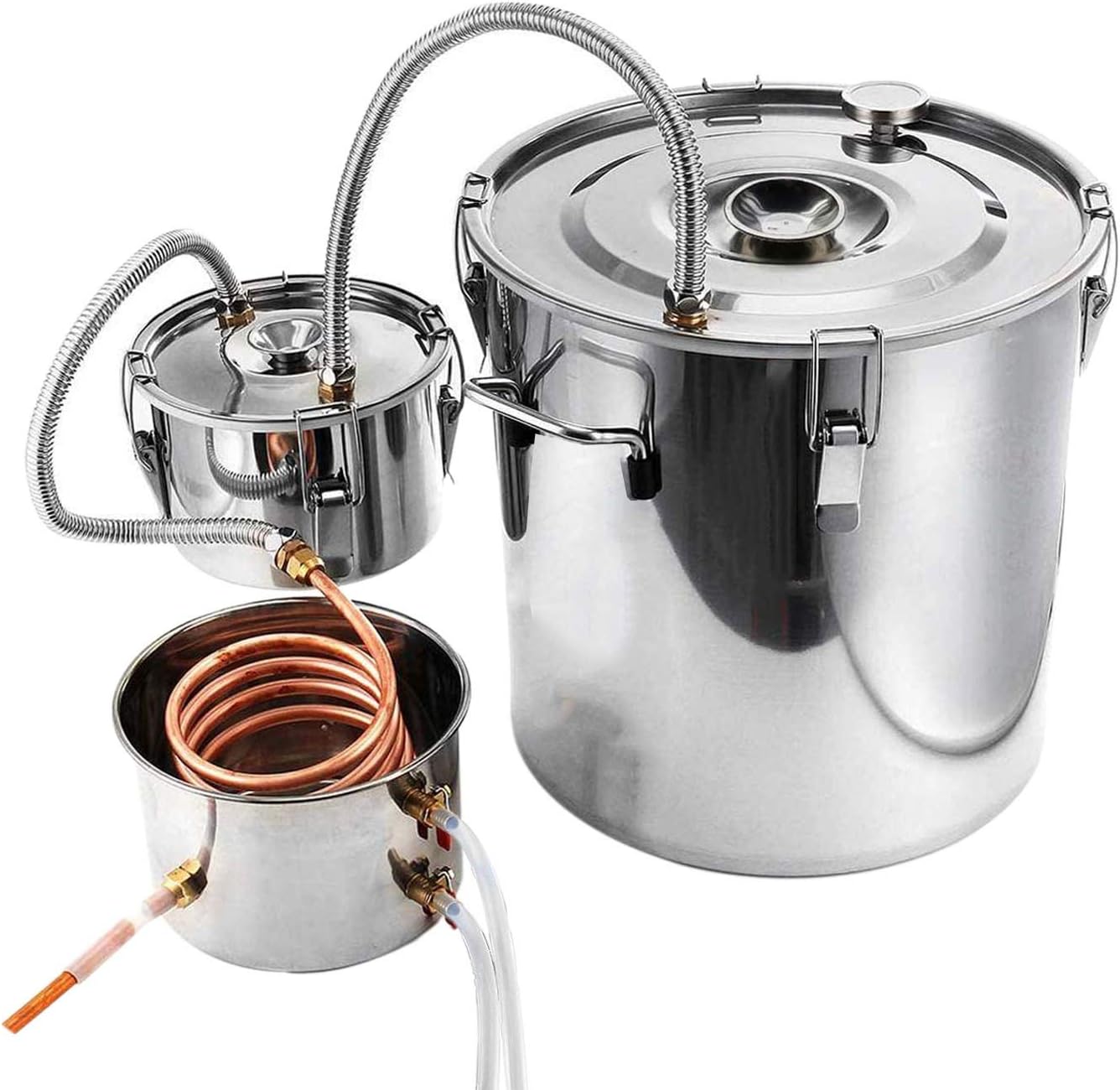 Holhuo 5 Gal Moonshine Still Spirits Kit Complete with