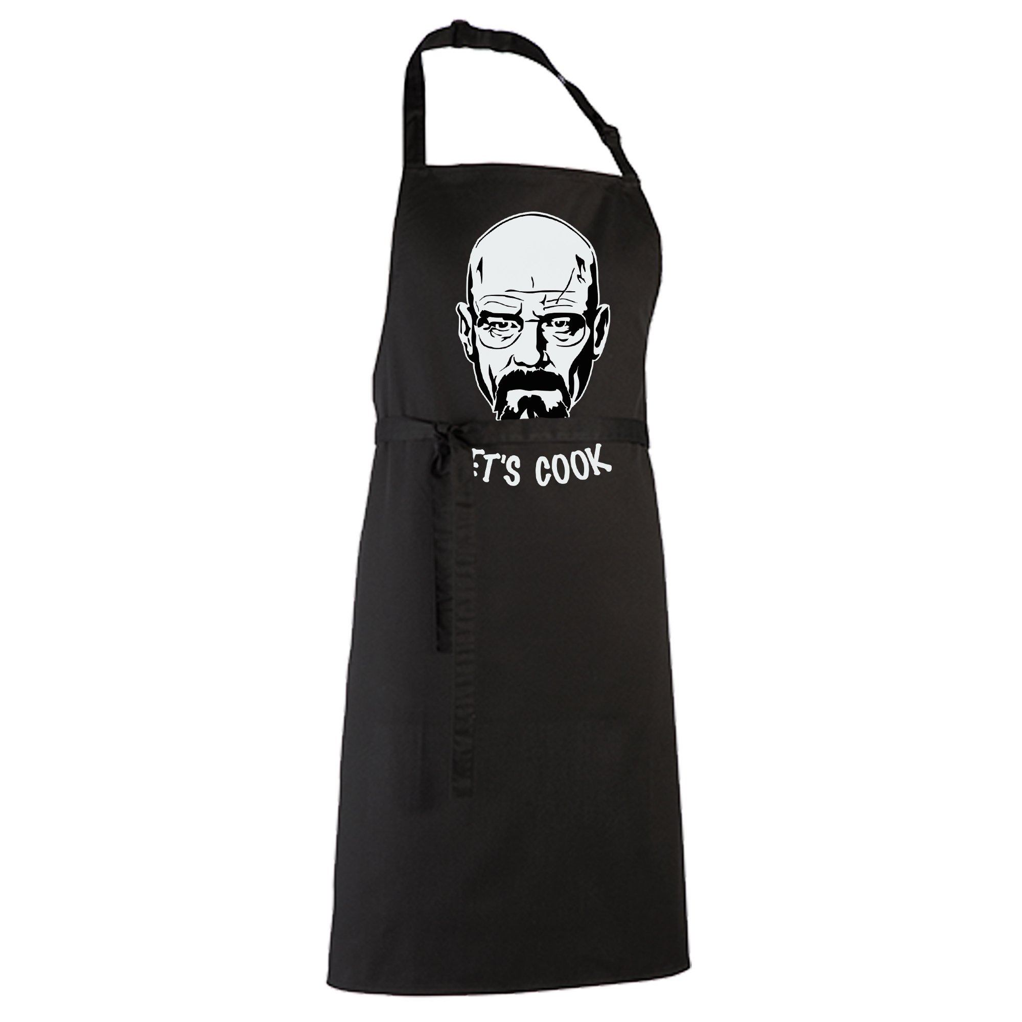 Lifeguardgear Walter White Let's Cook Apron, Black, One Size