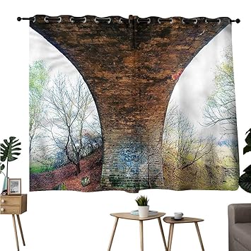 Amazon Com Alexandear Night Darkening Curtains Grommet Curtain