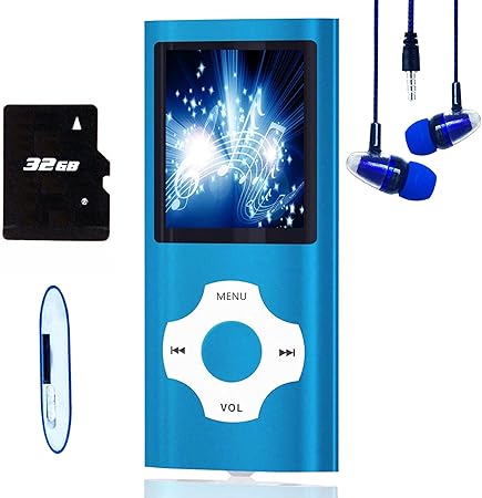 Hotechs Mp3 Player Mp4 Player Mp3 Player Mit 32 Gb Amazon De Elektronik