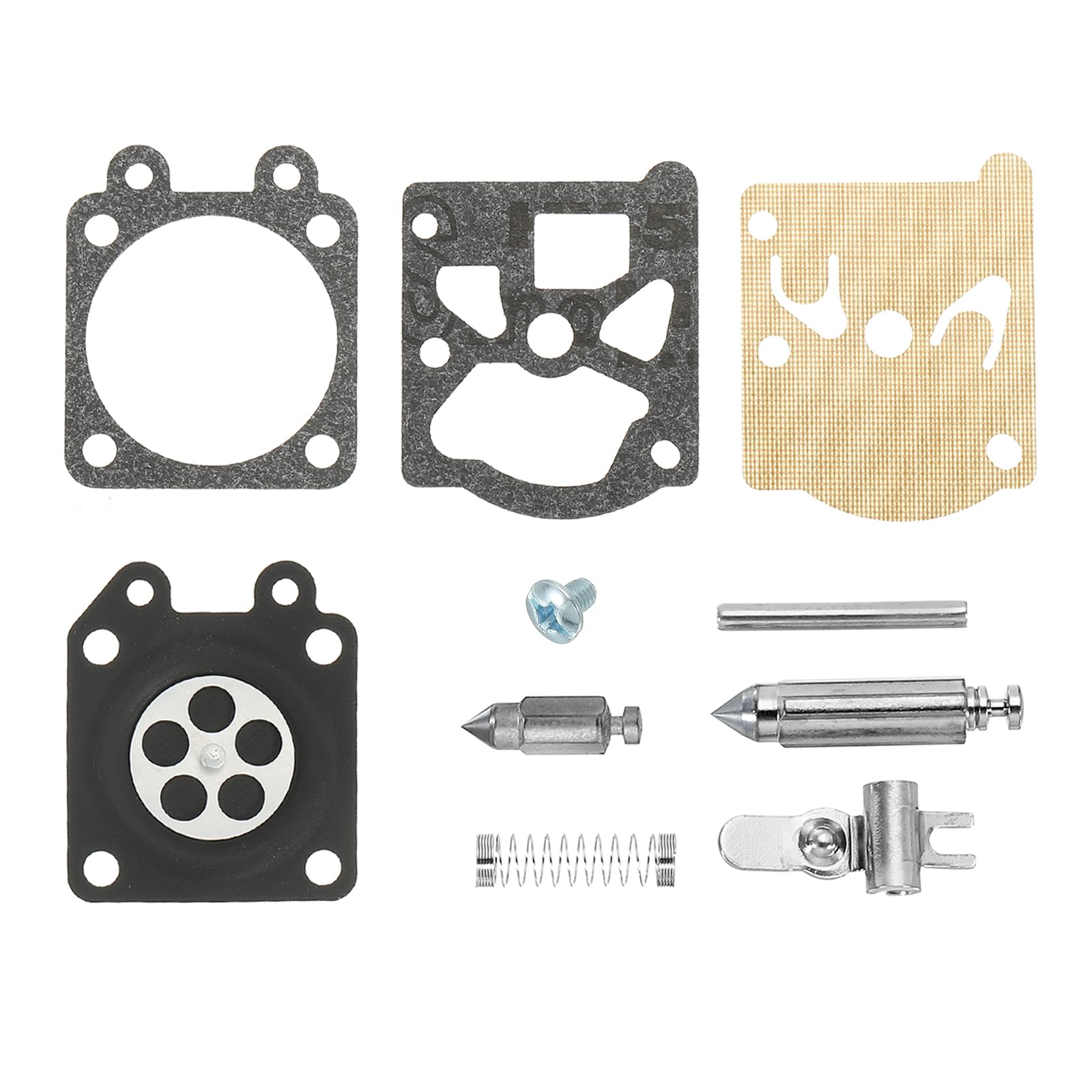 PATIKIL Carburetor Rebuild Kit, Gasket Diaphragm Repair Parts K20-WAT K11-WAT for 026 MS260 024 MS240 MS270 MS290 MS390 Engines Carb