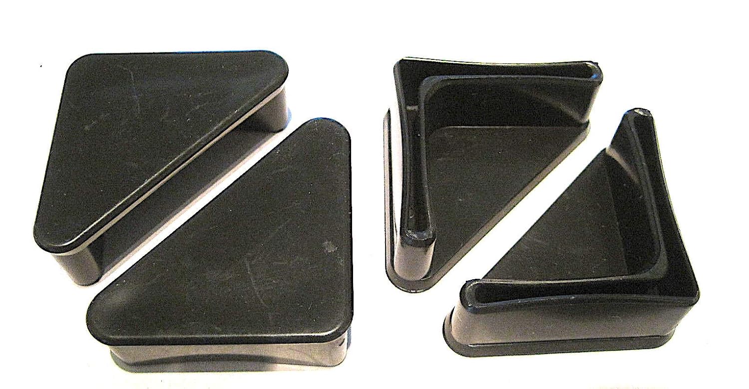 1 Inch Angle Iron Plastic End Caps L Shaped Chair Glides Prescott