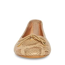 Steve Madden Blossoms Gold Snake Slip On Pointed