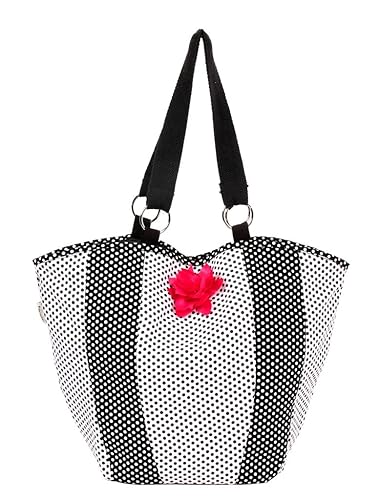 Pick Pocket Girls Hobo (Black & White) (JoBLKWHT140)