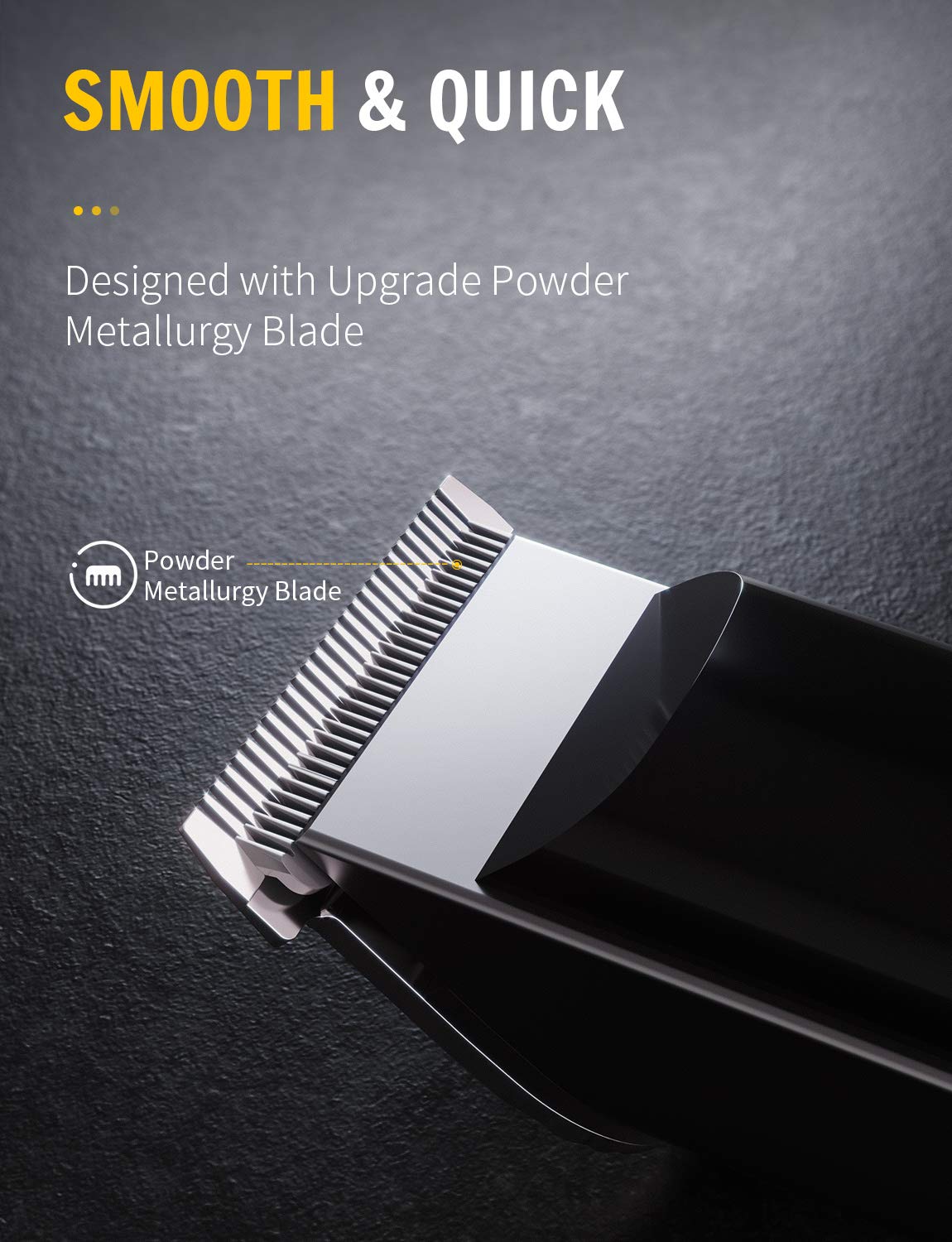 Hair Clippers for Men, WONER Clippers for Hair Cutting, Rechargeable Cordless Hair Trimmers with Charging Stand, Hair Cutting Kits for Family : Beauty