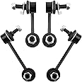 BOXI K750101 K750100 K750044 K750047 (Set of 4) Suspension Kit Front And Rear Sway Bar Links Kit Fit 2003-2007 for Infiniti G35 / 2003-2009 For Nissan 350Z
