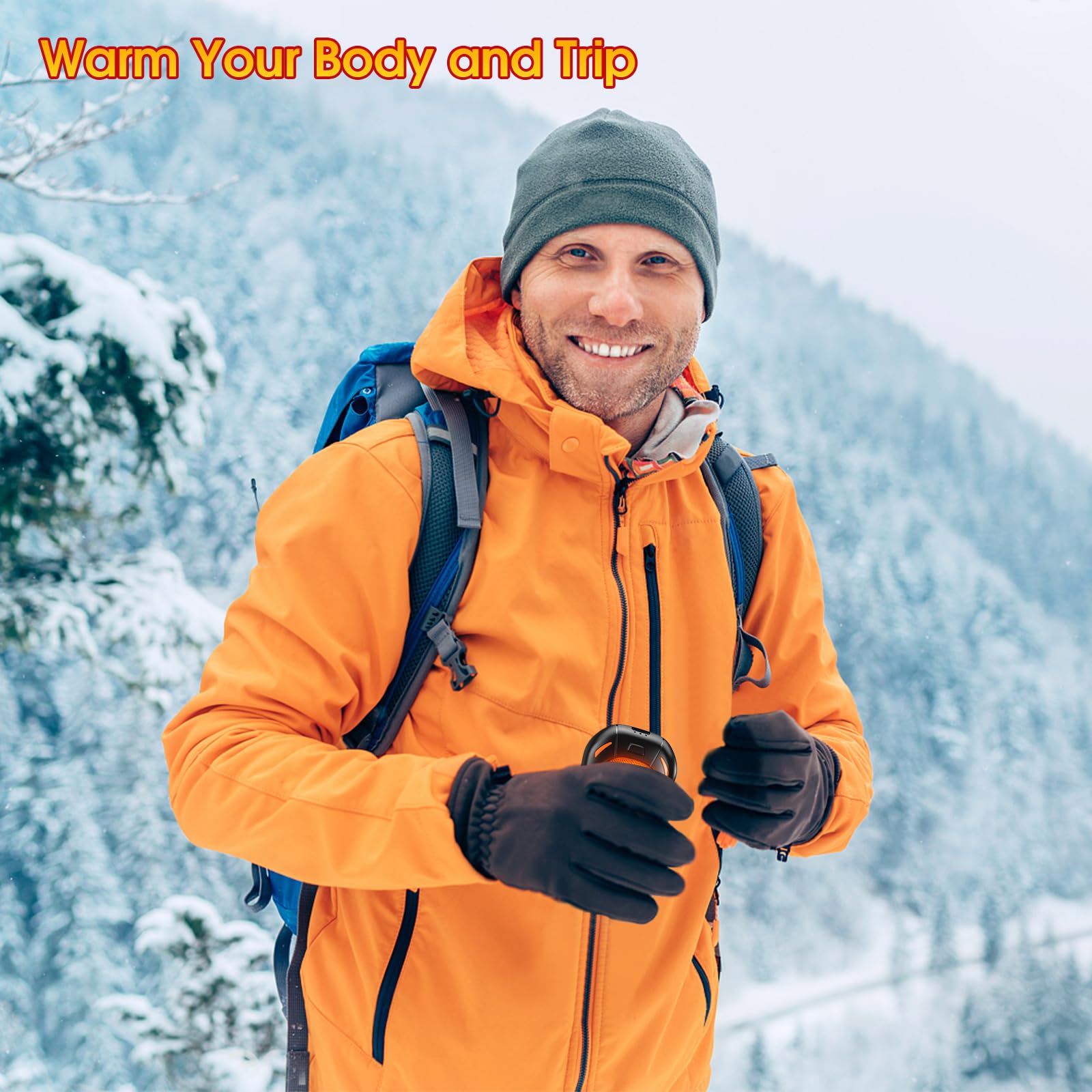 2 Pack Hand Warmer Rechargeable