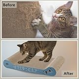 TRIXIE Wild Cat Scratching Board with Catnip Blue 41 x 7 x 24 cm view 3