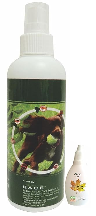 Race Products Deter Anti-Tick Neem Spray (200 ml)