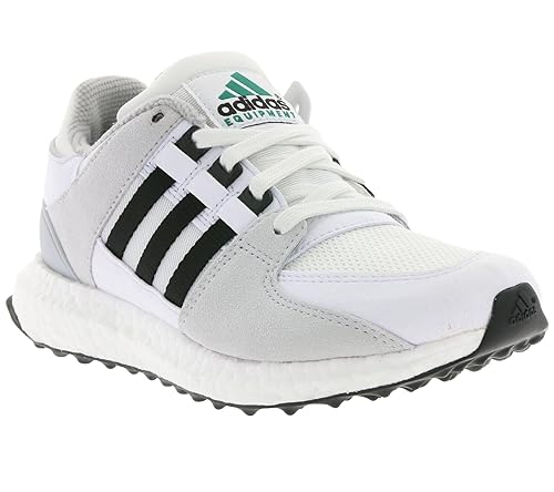 eqt support argento e bianche