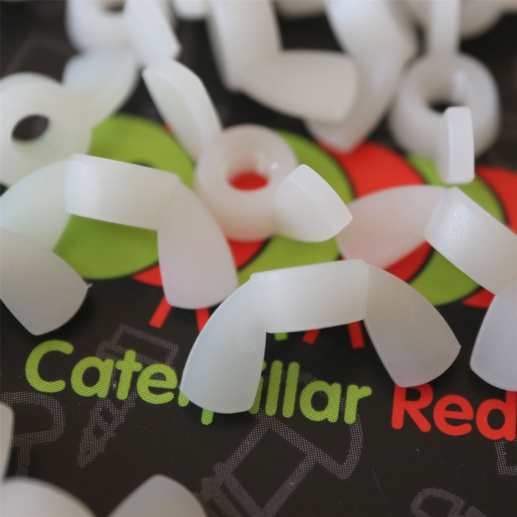 Pack of 20 Nylon Plastic Acrylic M4 Butterfly, Wing Nuts-Acrylic Plastic Screws