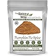 The Spice Way Pumpkin Pie Spice - 8 oz seasoning includes Cinnamon, Ginger, Nutmeg, Cloves & Allspice – Perfect for Baking