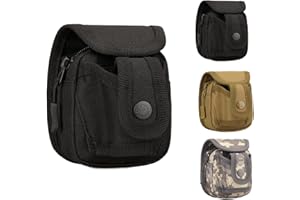 RRLOM Slingshot Ammo Pouch, Tactical Catapult Slingshot ammo Storage Bag for Utility Gadget Gear Pack Ammo Steel Balls Bearings Bag