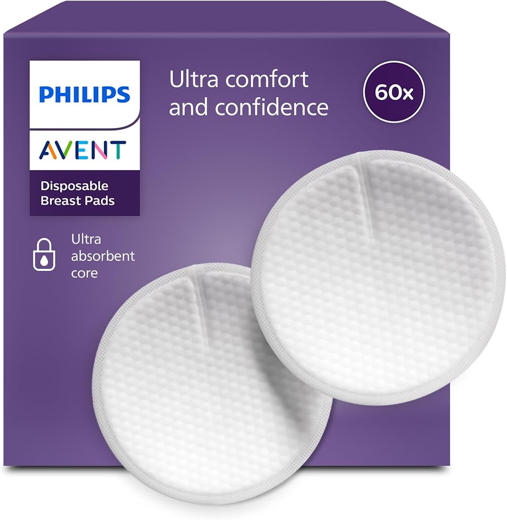 Philips Avent Disposable Breast Pads SCF254/61 Pack 60 Transparent