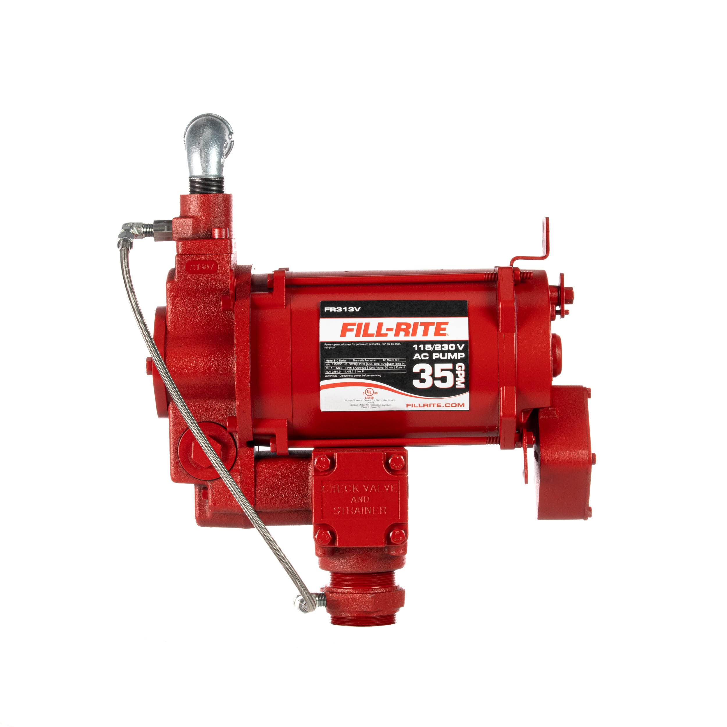 Photo 1 of Fill-Rite FR313V 115V/230V 35 GPM Fuel Transfer Pump w/AST Remote