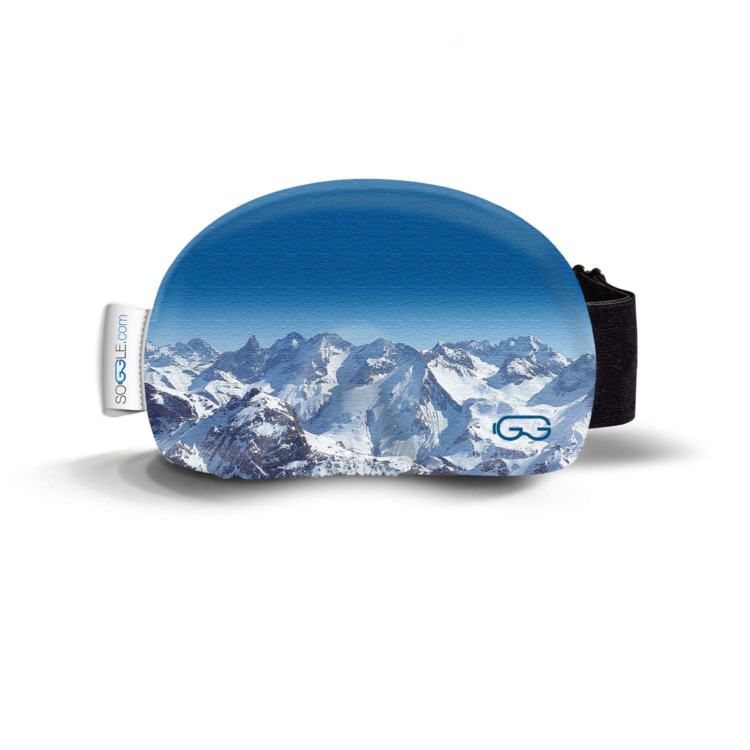 Soggle Ski Goggles Protection, Microfibre Cover (One Size), pictures 06 Mountains — image 1