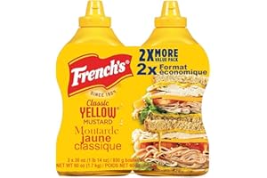 French's Yellow Mustard, 2 x 30 0Z.