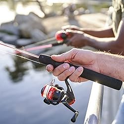 HOT Fishing Rod Zebco Dock Demon Spinning Reel Zebco Dock