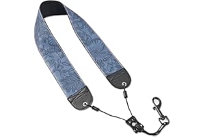 Hennaja Saxophone Neck Strap,Alto Tenor Bari Soprano Sax Neck Harness,Musical Instruments Accessories Parts