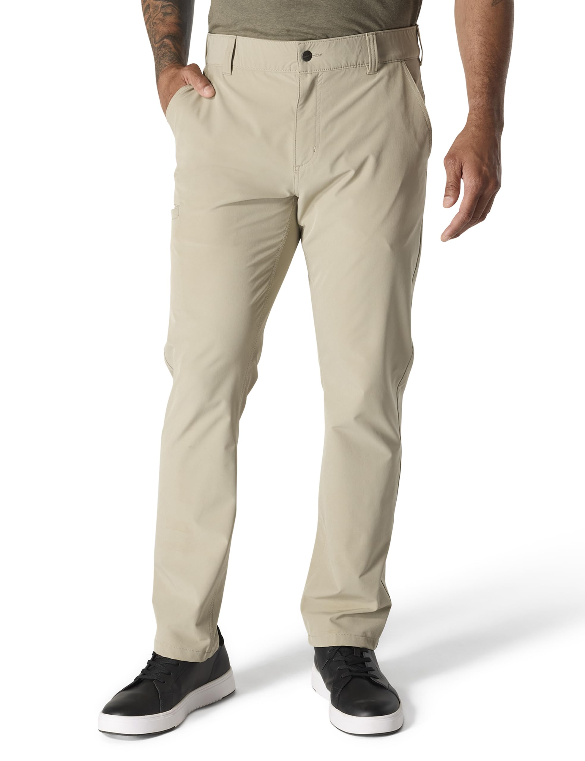 Carhartt Men’s Relaxed Tapered Force Phoenix Pant, Greige, X-Large Tall