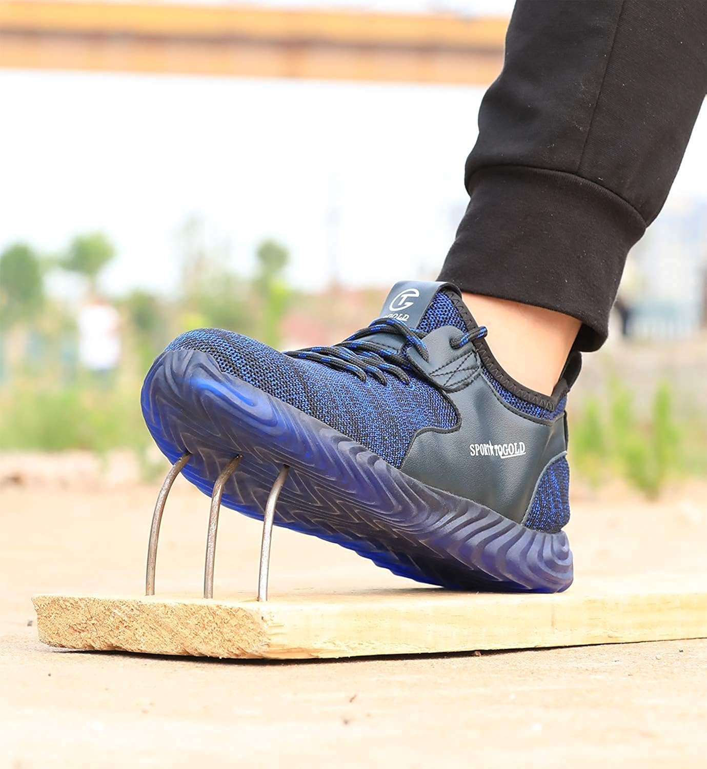 lightweight safety shoes men women work trainers steel toe caps sport sneakers