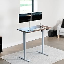 VIVO Electric 43 x 24 in Rustic Standing