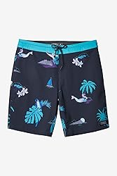 O'NEILL Men's 19 Inch Tropical Print Boardshorts