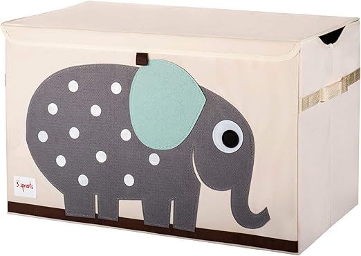 3 Sprouts Elefante - Arcón juguetes, unisex: Amazon.es: Bebé