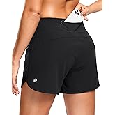 G Gradual Women's Running Shorts with Mesh Liner 3" Workout Athletic Shorts for Women with Phone Pockets
