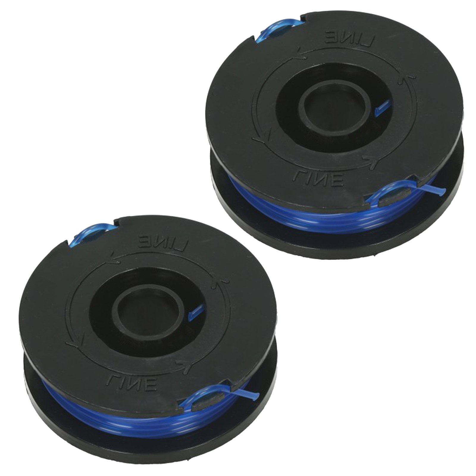SPARES2GO 5m Line & Spool for Qualcast GT2826 Strimmer Trimmer (Pack of 2)