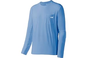 Bassdash Men’s UPF 50+ Performance Long Sleeve T-Shirt UV Sun Protection Fishing Hiking Sports Shirts