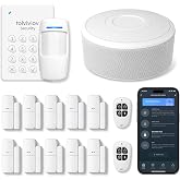 WiFi Alarm System for Home Security, DIY, No Monthly Fee, App Alerts | 120db alarm, 8-Hour Backup Battery, Instant App Alerts, DIY Installation, Expandable Home Protection, for window door alarm