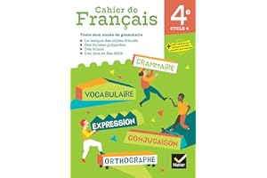 Cahier de Français : 4e - Cahier élève (Ed. 2024)