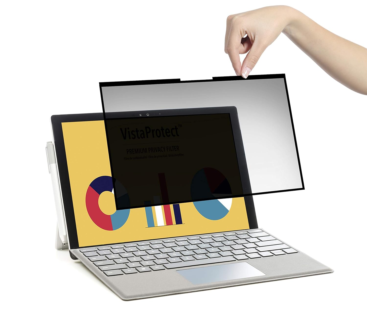 VistaProtect Premium Privacy Screen Filter Amazon.co.uk Electronics