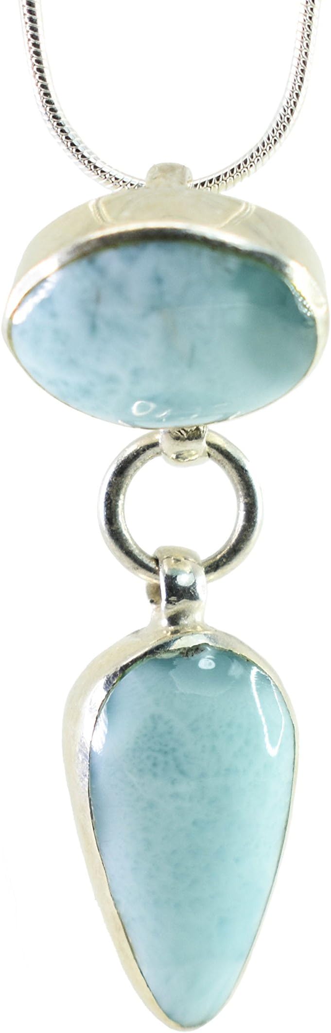 Paradise Stone Larimar Pendant