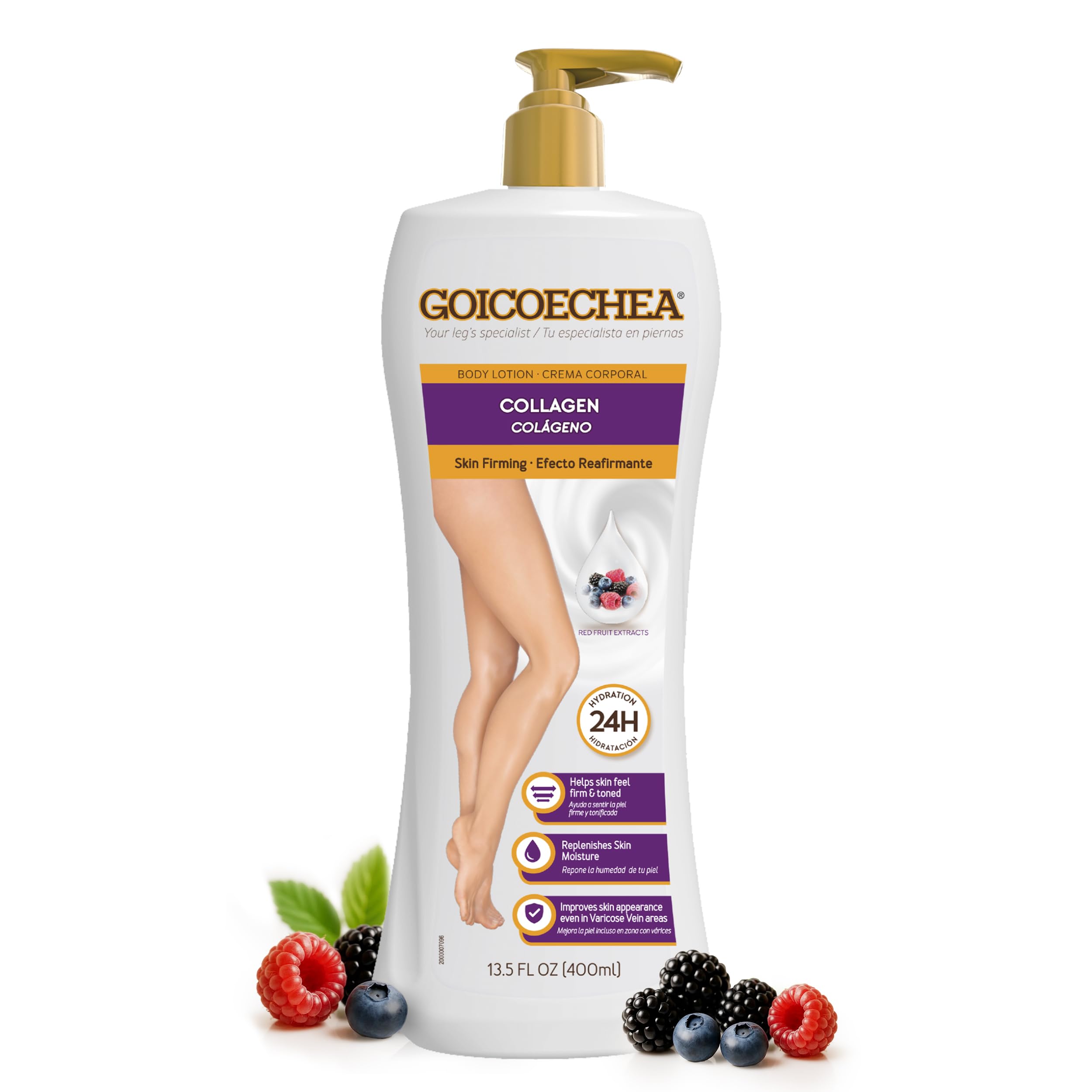 Goicoechea Lotion Skin Firming for Legs, Body, Arms, 13.5 oz.