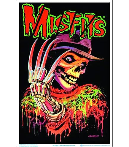 Amazon.com: Misfits - Splatter - Officially Licensed, Authentic