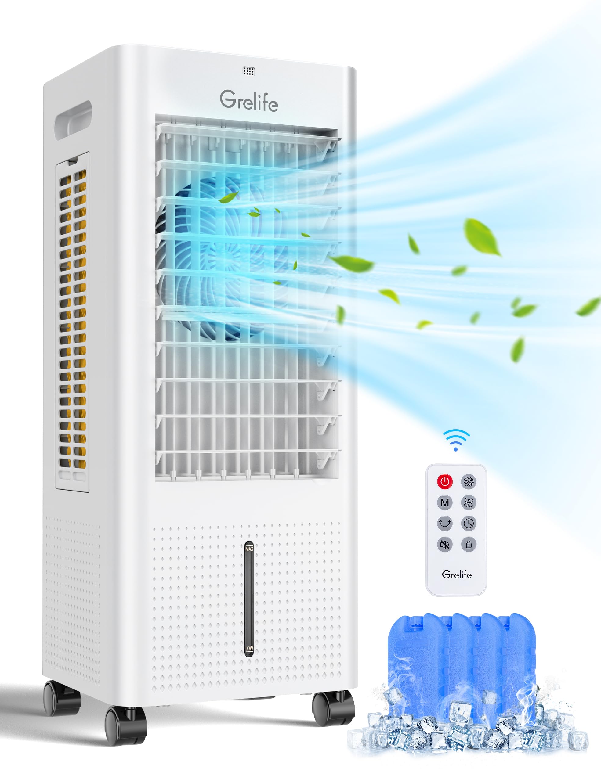 Grelife Portable Evaporative Air Cooler 3 IN 1 Air Cooler Cooling Fan Grelife portable evaporative air cooler 3 in 1 air cooler cooling fan