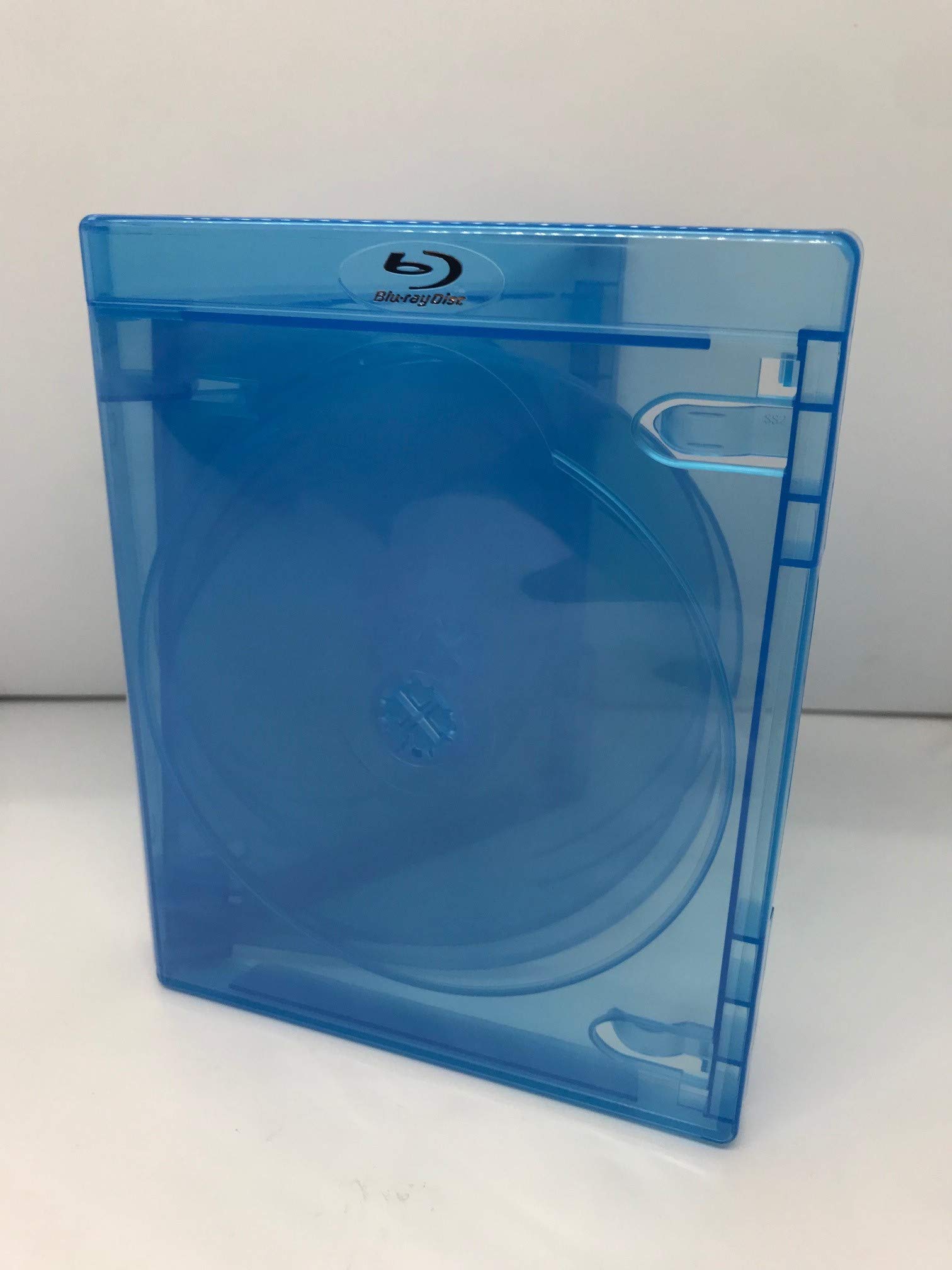 Vision Media® 10pcs x 8 Disc Blu Ray Multi Case - Premium Quality Case - 25mm Spine