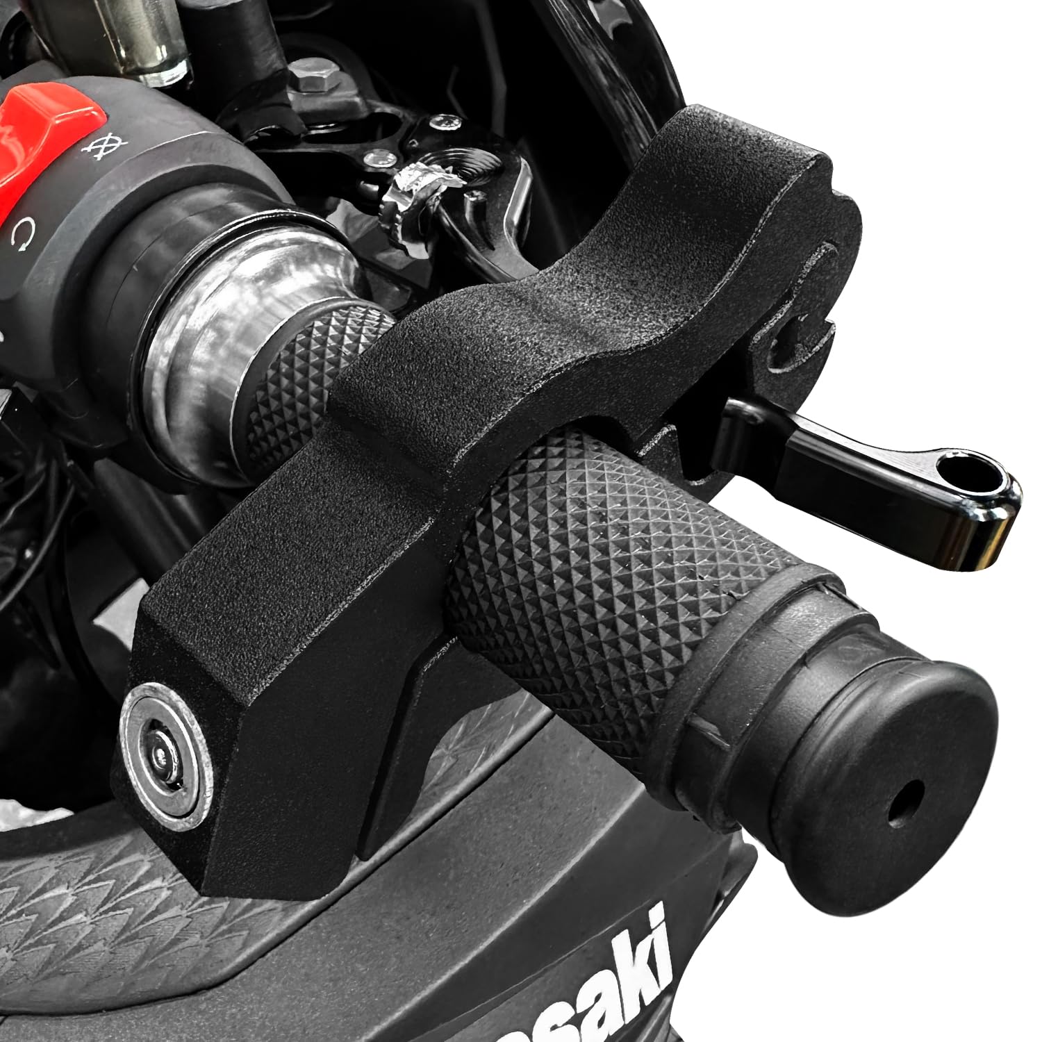 Motorcycle Locks Anti Theft Handlebar - Motorcycle Lock Heavy Duty for Grip Lock Brake Locks Anti Theft Motorcycle Locks Front Brake on Dirt Bike Moped Scooter Lock ATV Motorcycle Accessories