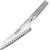 Global 7" Asian Chef's Knife with Hollow Edge