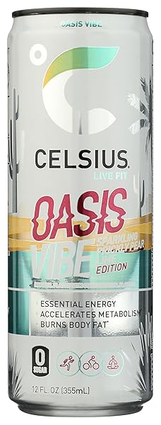 CELSIUS, OASIS VIBE, 12 FL OZ