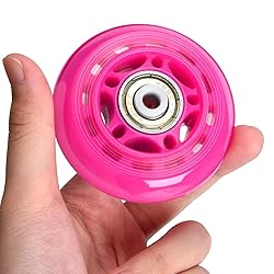 TOBWOLF 8 Pack 64mm 82A Indoor Inline Skate